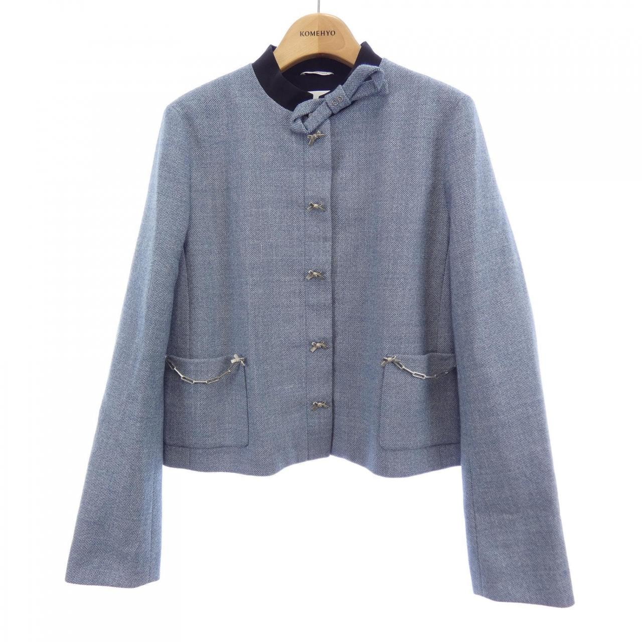 クリスチャンディオール CHRISTIAN DIOR クロップド ジャケット オフィサーカラー 621V12A1186 ジャケット