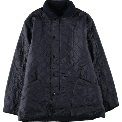 古着 バブアー Barbour MICROFIBRE POLARQUILT LONG キルティングジャケット パファージャケット メンズXL相当/eaa645732