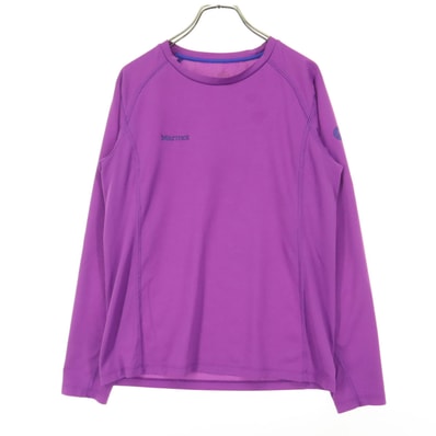 MARMOT マーモット 長袖 Tシャツ パープル ロンT