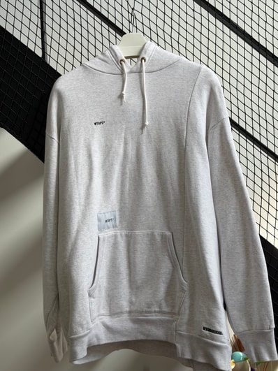 WTAPS x NEIGHBORHOOD Ripper Hooded Sweatshirt "Grey"