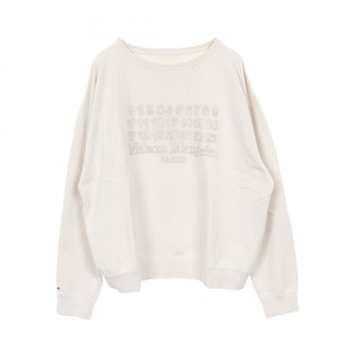 メゾン マルジェラ Maison Margiela ロゴ スウェット 衣料品 トップス コットン メンズ ベージュ系 S50GU0230M25017103M 【新品】