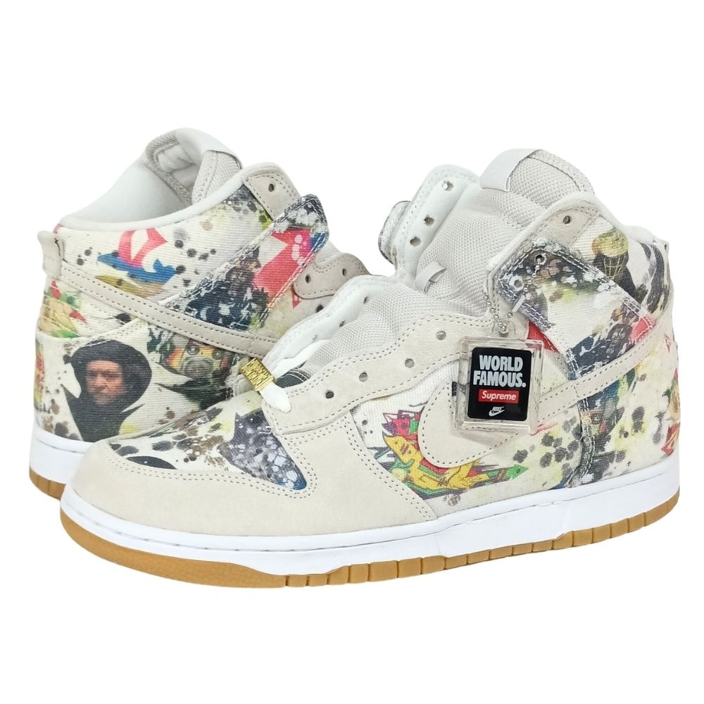 NIKE ナイキ FD8779-100 SB DUNK HIGH OG QS Rammellzee ラメルジー シューズ マルチ サイズUS10.5=28.5cm 正規品 / 54266