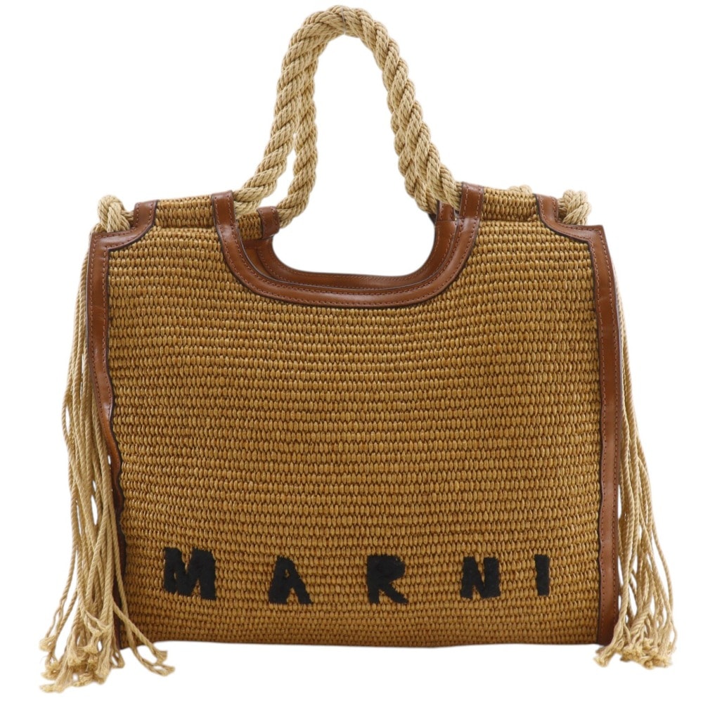 マルニ Marcel サマーバッグ かごバッグ レディーストートバッグ