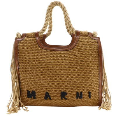 マルニ Marcel サマーバッグ かごバッグ レディーストートバッグ