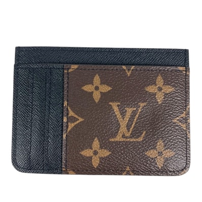 ルイヴィトン LOUIS VUITTON ポルトカルト LVサイドアップ M81462 モノグラム リバース パスケース 名刺入れ カードケース モノグラムキャンバス ブラウン 未使用