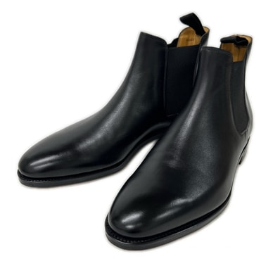 ジョンロブ 【新品同様】LAWRY サイドゴア チェルシー ブーツ 6 1/2E
