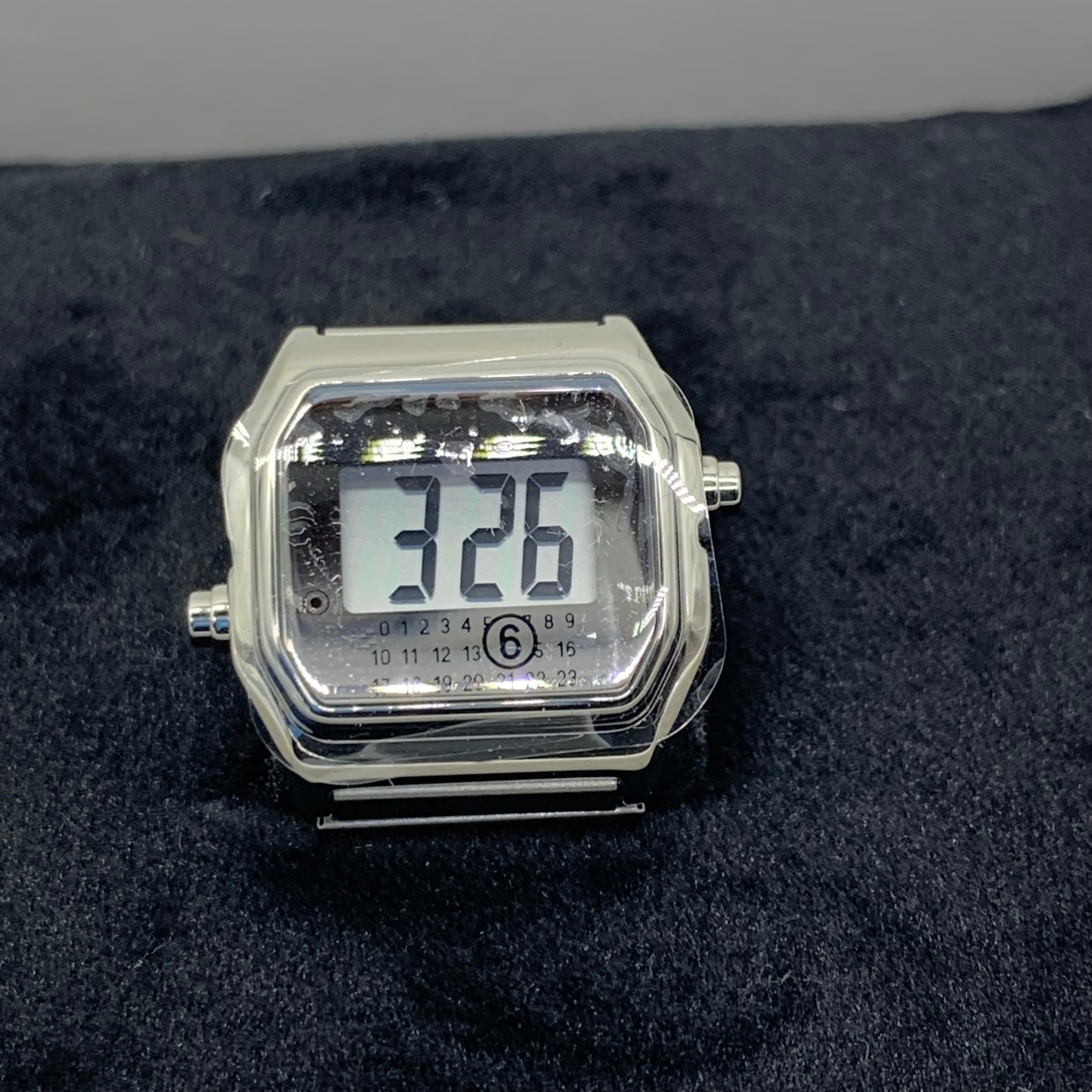 TIMEX x MM6 Maison Margiela T80 Ring Watch "Silver"