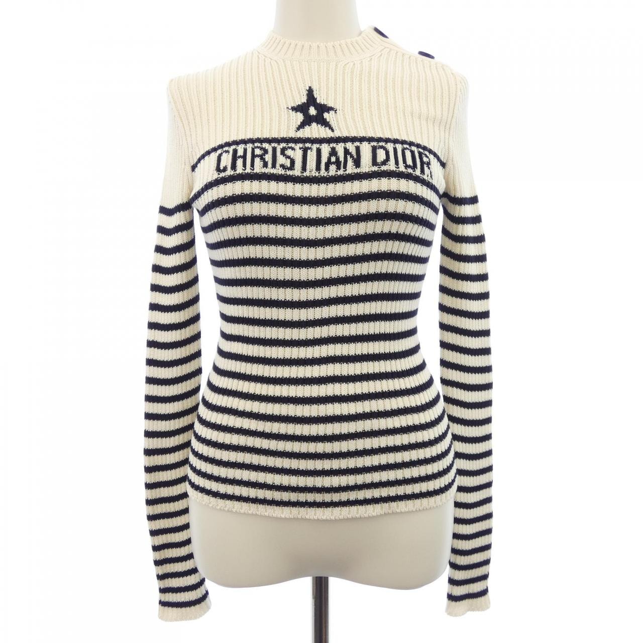 クリスチャンディオール CHRISTIAN DIOR DIOR MARINIERE DIORIVIERA 244S10AM730 ニット