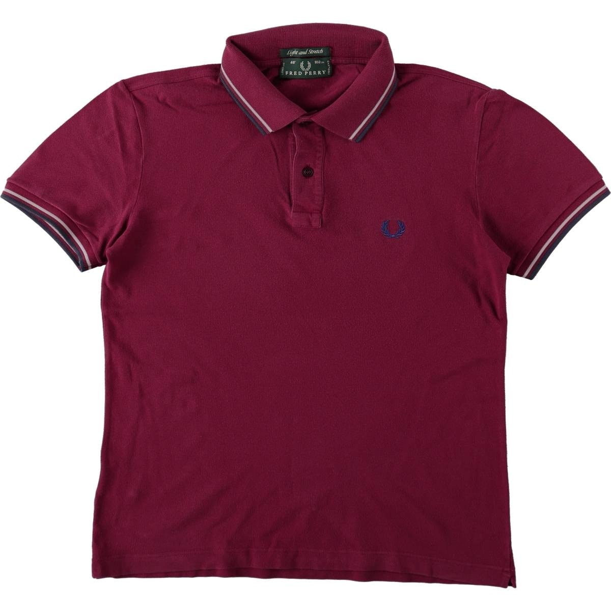 古着 フレッドペリー FRED PERRY 半袖 ポロシャツ イタリア製 レディースS相当/eaa674989