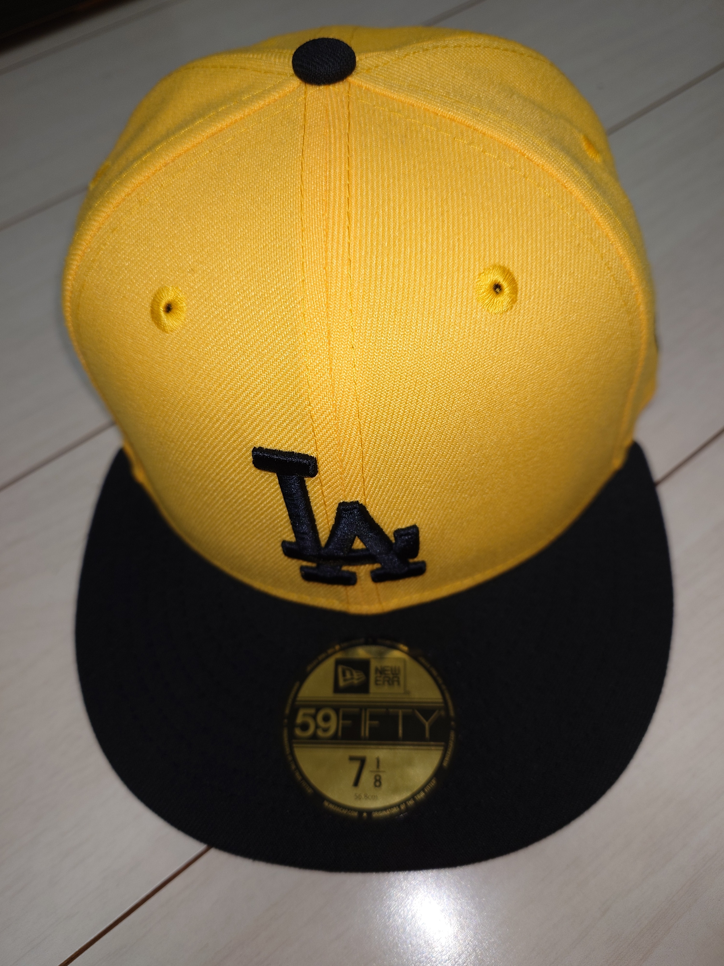 NEW ERA 59Fifty Union x Los Angeles Dodgers "Yellow/Black"