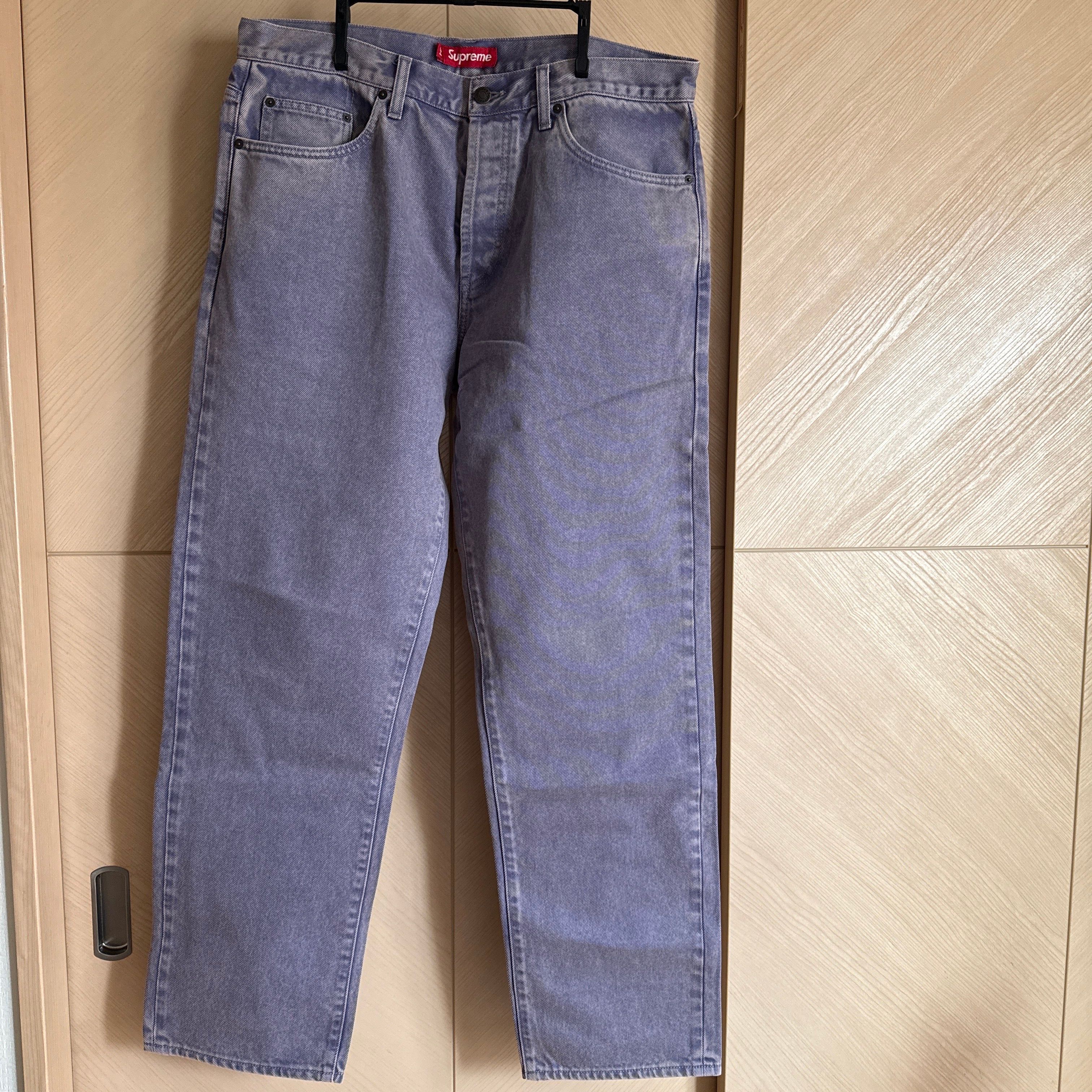 Supreme Regular Jean "Lavender"(24SS)