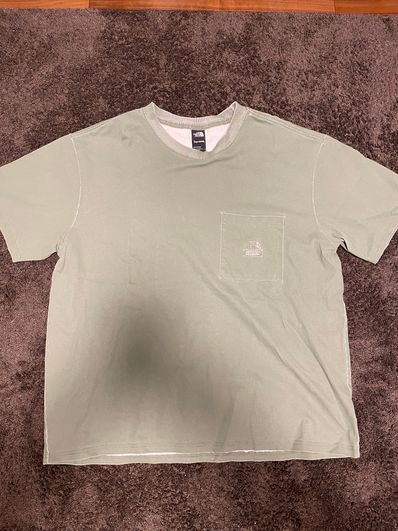 Supreme x The North Face Pigment Printed Pocket Tee "Olive"