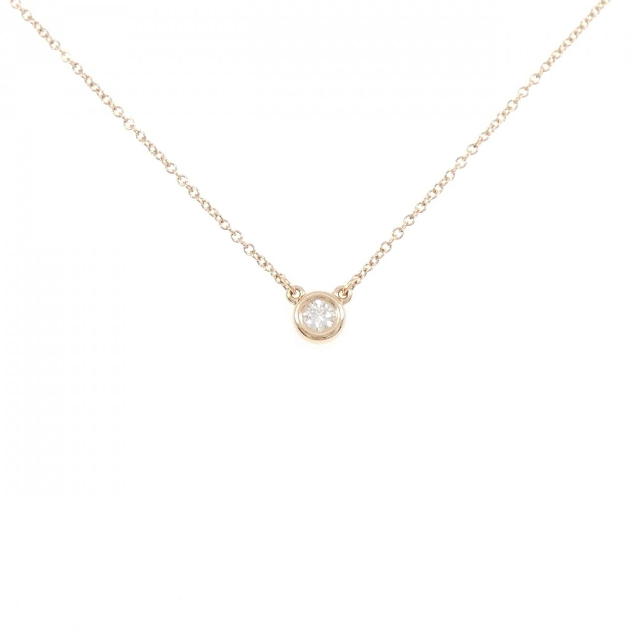 ティファニー バイザヤード ネックレス 0.10CT