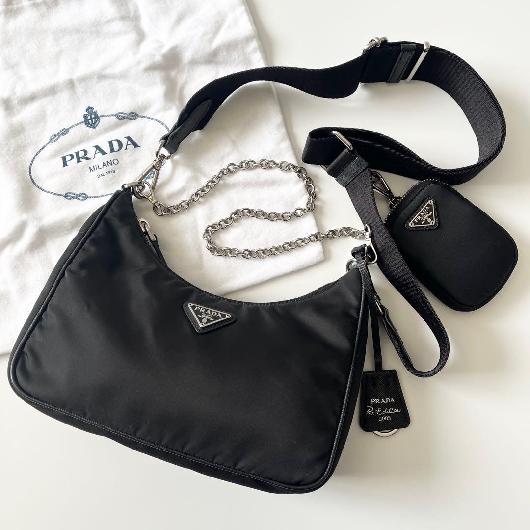 プラダ1BH204 ショルダーバッグ レディース