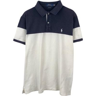 古着 ラルフローレン Ralph Lauren POLO RALPH LAUREN CUSTOM SLIM FIT 半袖 ポロシャツ メンズXL相当/eaa657654