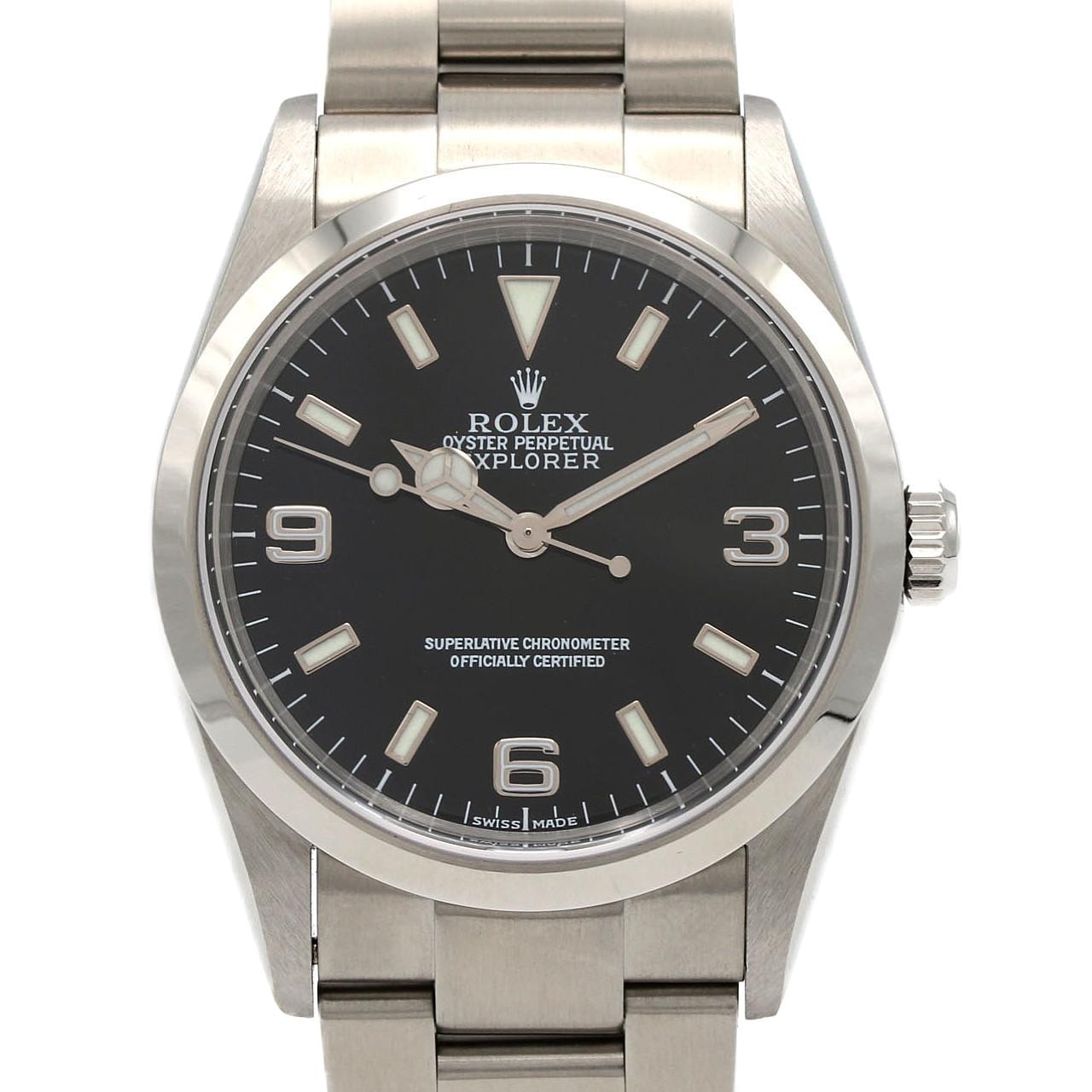 ロレックス エクスプローラーI 114270 SS 自動巻 K番