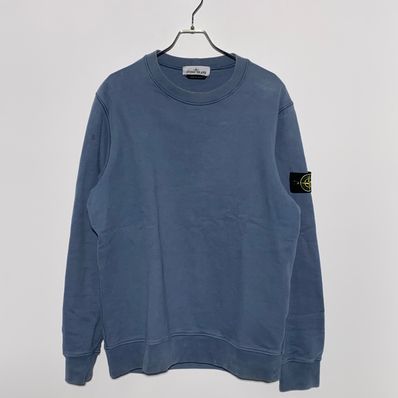 22FW STONE ISLAND ガーメントダイブラッシュドコットンスウェット
