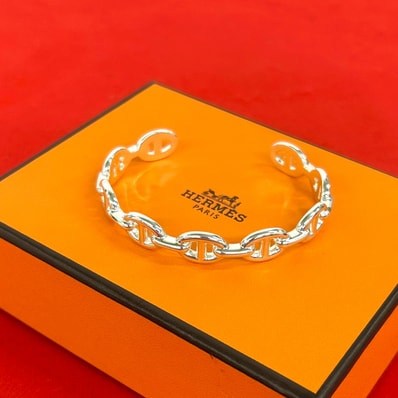 HERMES エルメス シェーヌダンクル アンシェネ バングル シルバー925 ブレスレット シルバー
26708