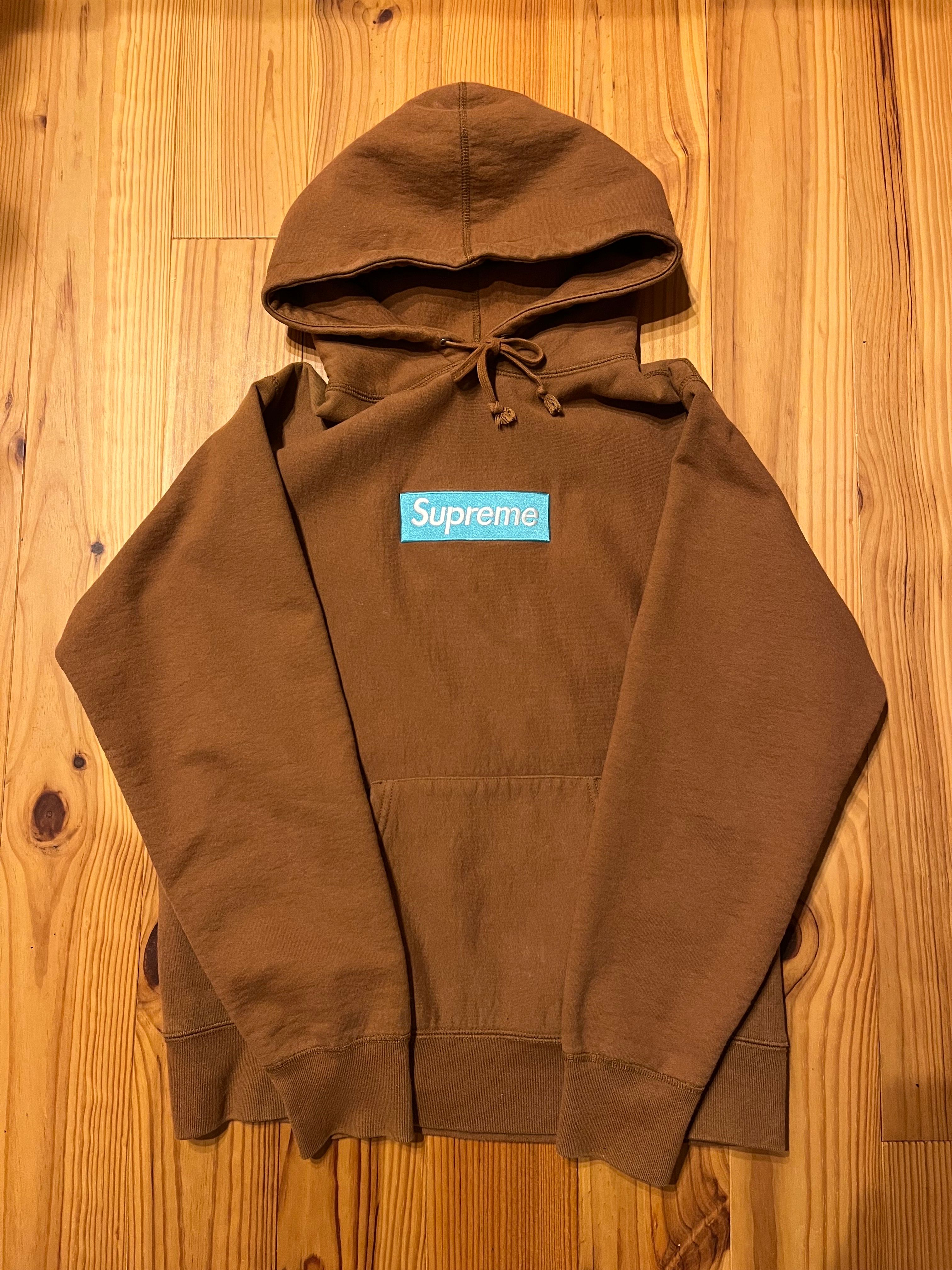 Supreme Box Logo Hooded Sweatshirt "Rust" (17FW)