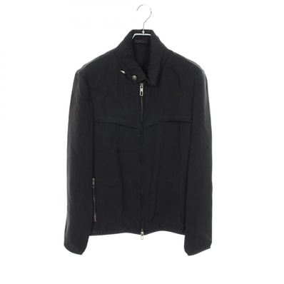 ジョルジオアルマーニ GIORGIO ARMANI ブルゾン フード付き 衣料品 アウター キュプラ メンズ ブラック系 RSR01W 0S403 【中古】