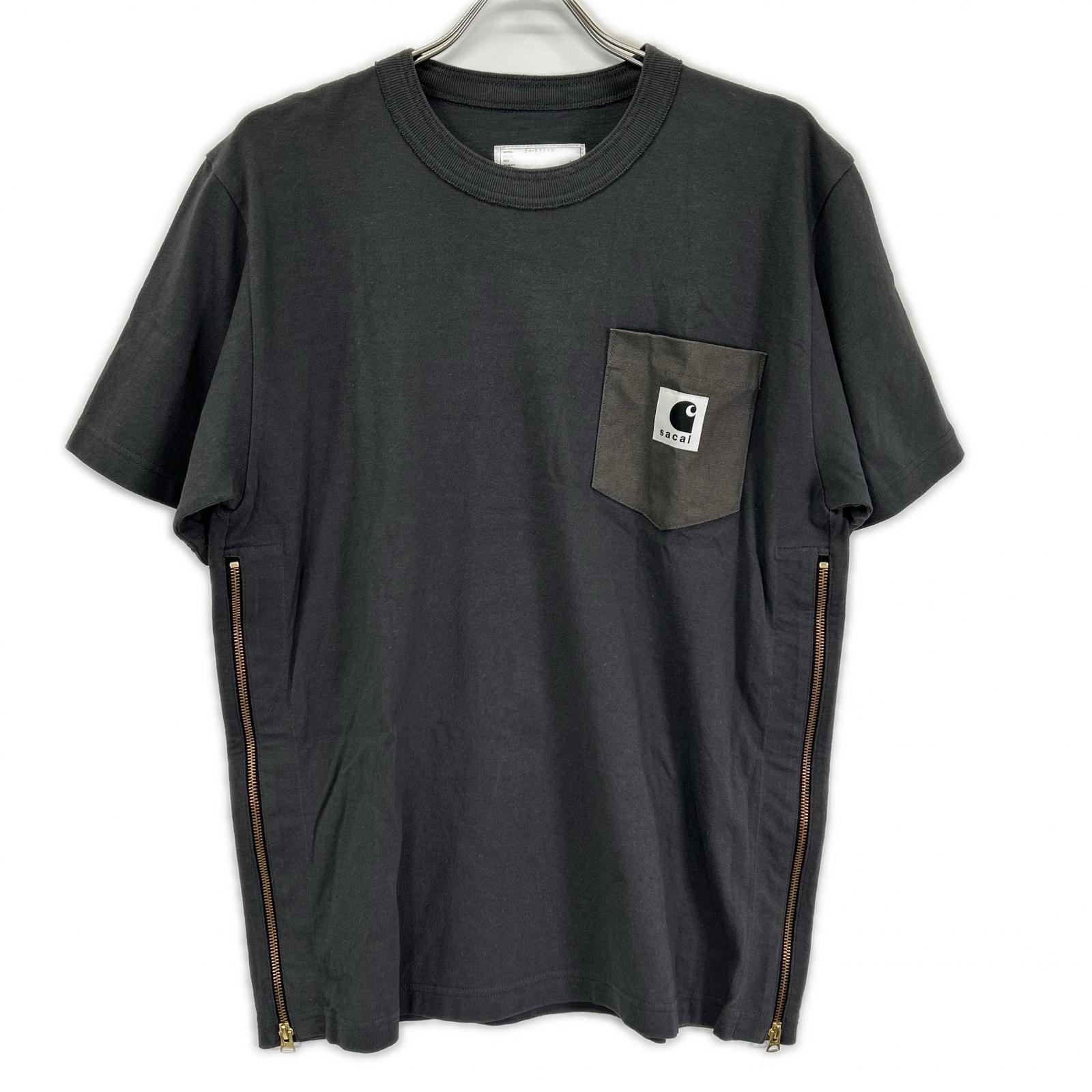 サカイ 24-0725S ×Carharttグレー WIP T-Shirt 3
