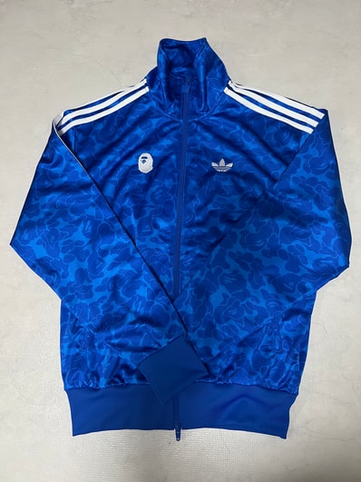 adidas x A BATHING APE Firebird Truck Top "Blue"