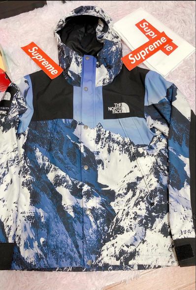 Supreme x The North Face Mountain Parka "Blue"