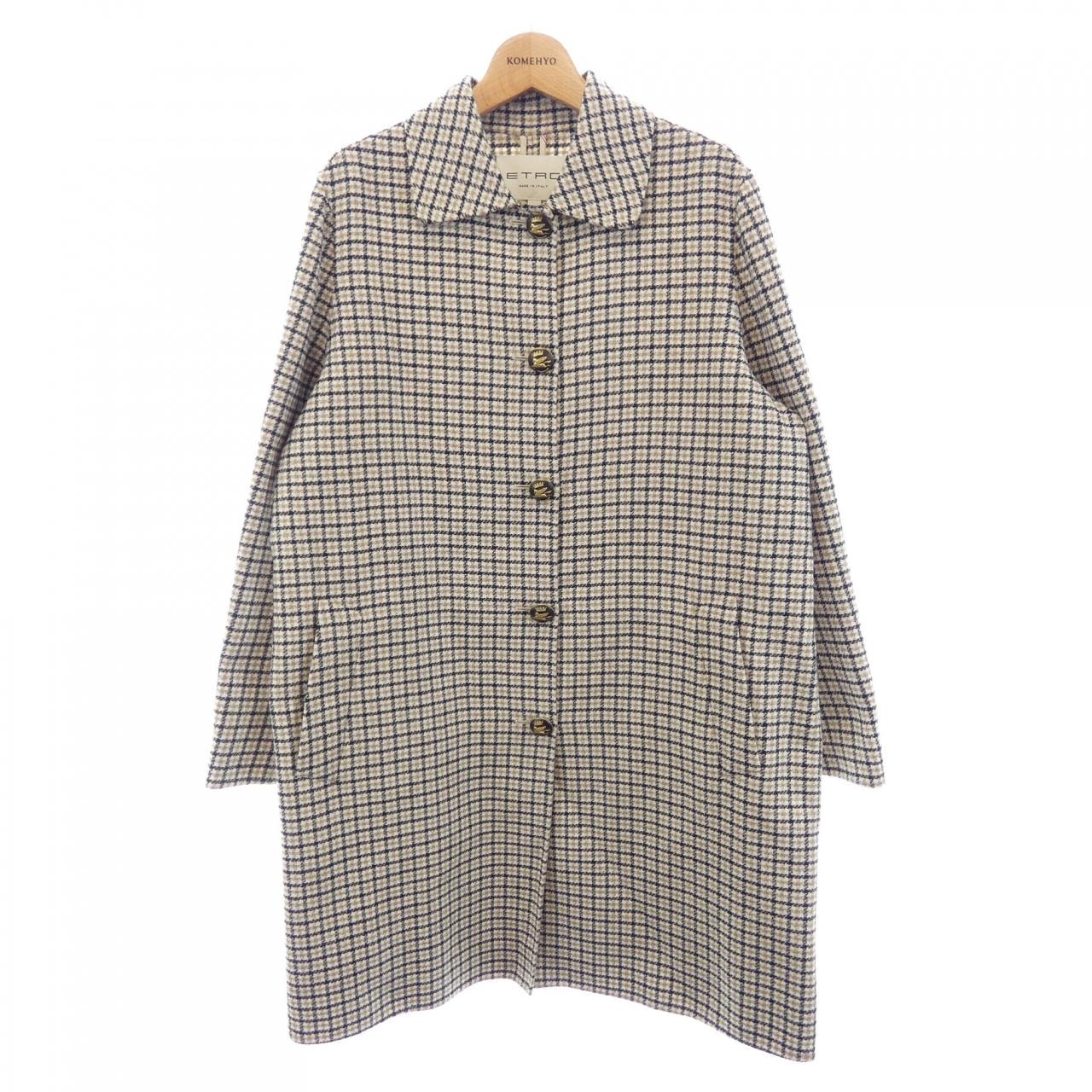 C (やや傷や汚れあり)】エトロ ETRO コート 40の中古ハイブランド品