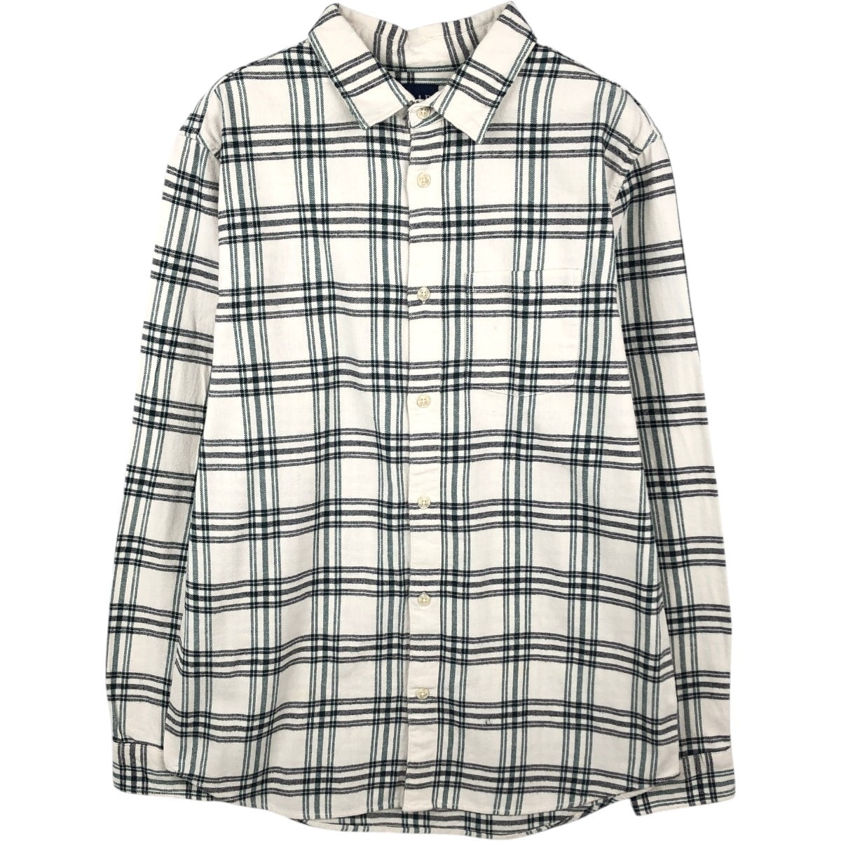 古着 90年代 ギャップ GAP オールドギャップ 長袖 フランネルチェックシャツ メンズM相当 ヴィンテージ/eaa662117