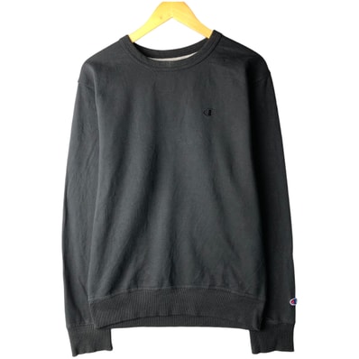 古着 チャンピオン Champion AUTHENTIC ATHLETICWEAR ワンポイントロゴスウェットシャツ トレーナー メンズS相当/eaa480200