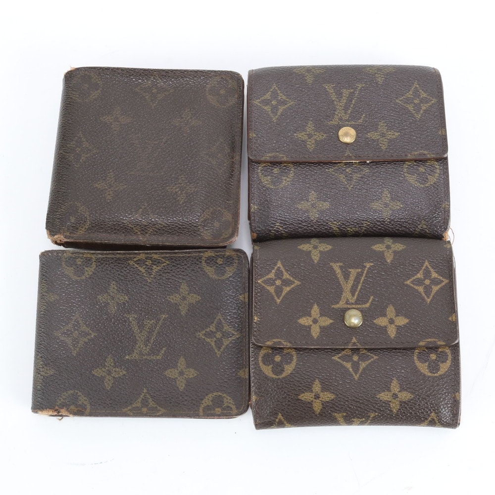 ルイヴィトン モノグラム二つ折り 財布