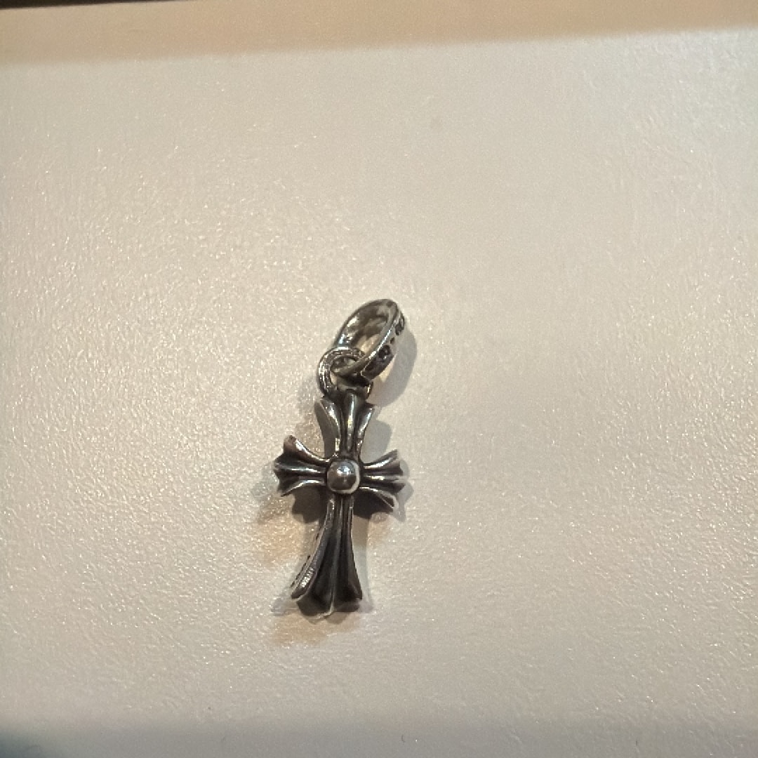 Chrome Hearts Cross Baby Fat Charm "Silver"