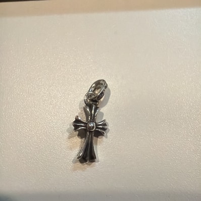 Chrome Hearts Cross Baby Fat Charm "Silver"
