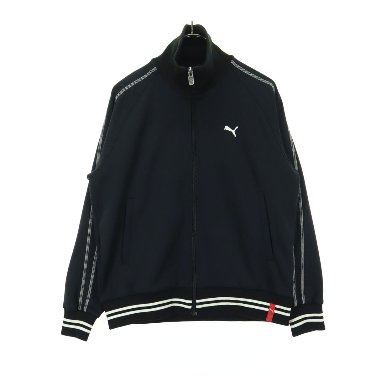 PUMA プーマ 長袖 フルジップ トレーニングウェア S ブラック