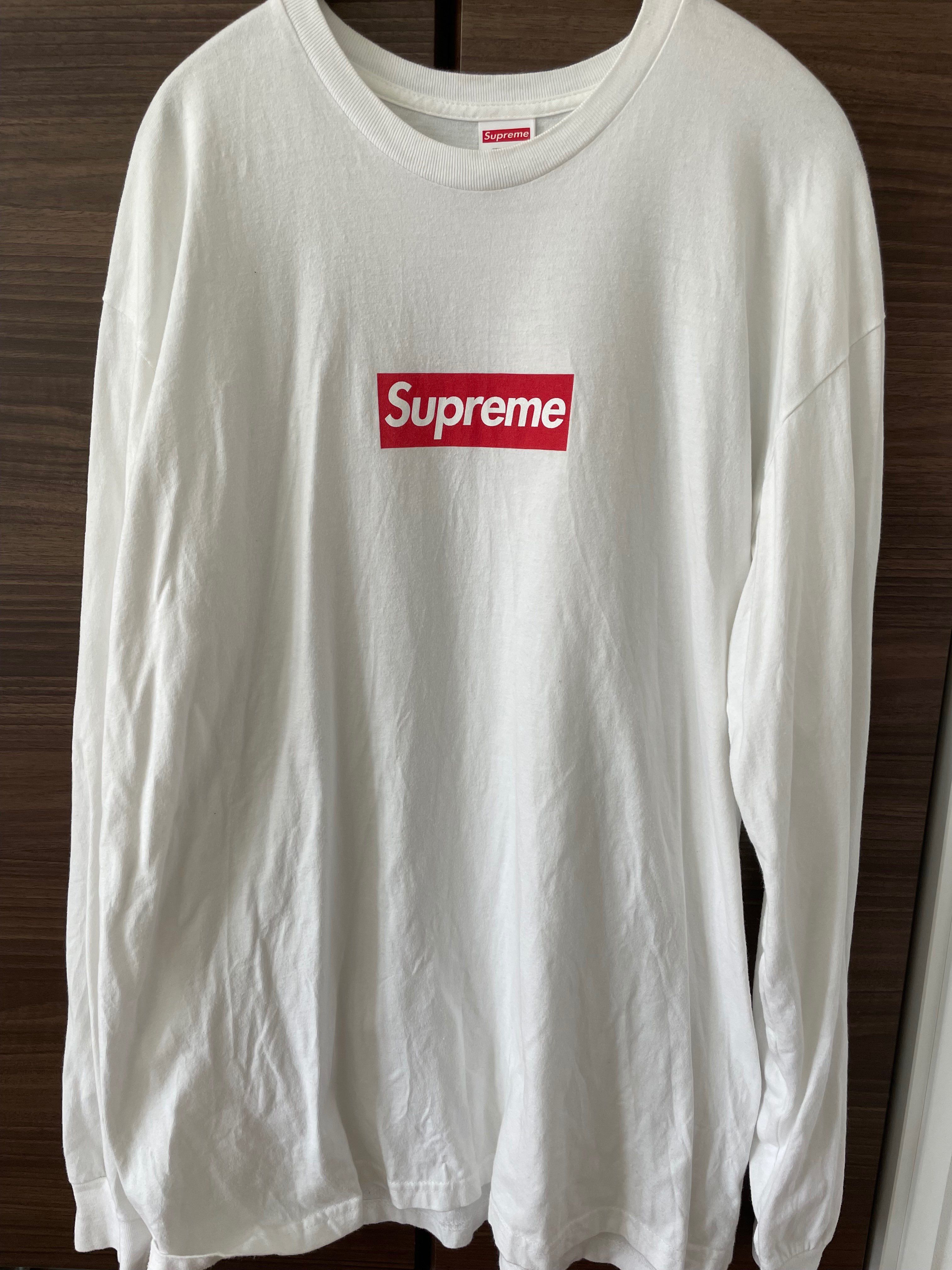 Supreme Box Logo L/S Tee "White"