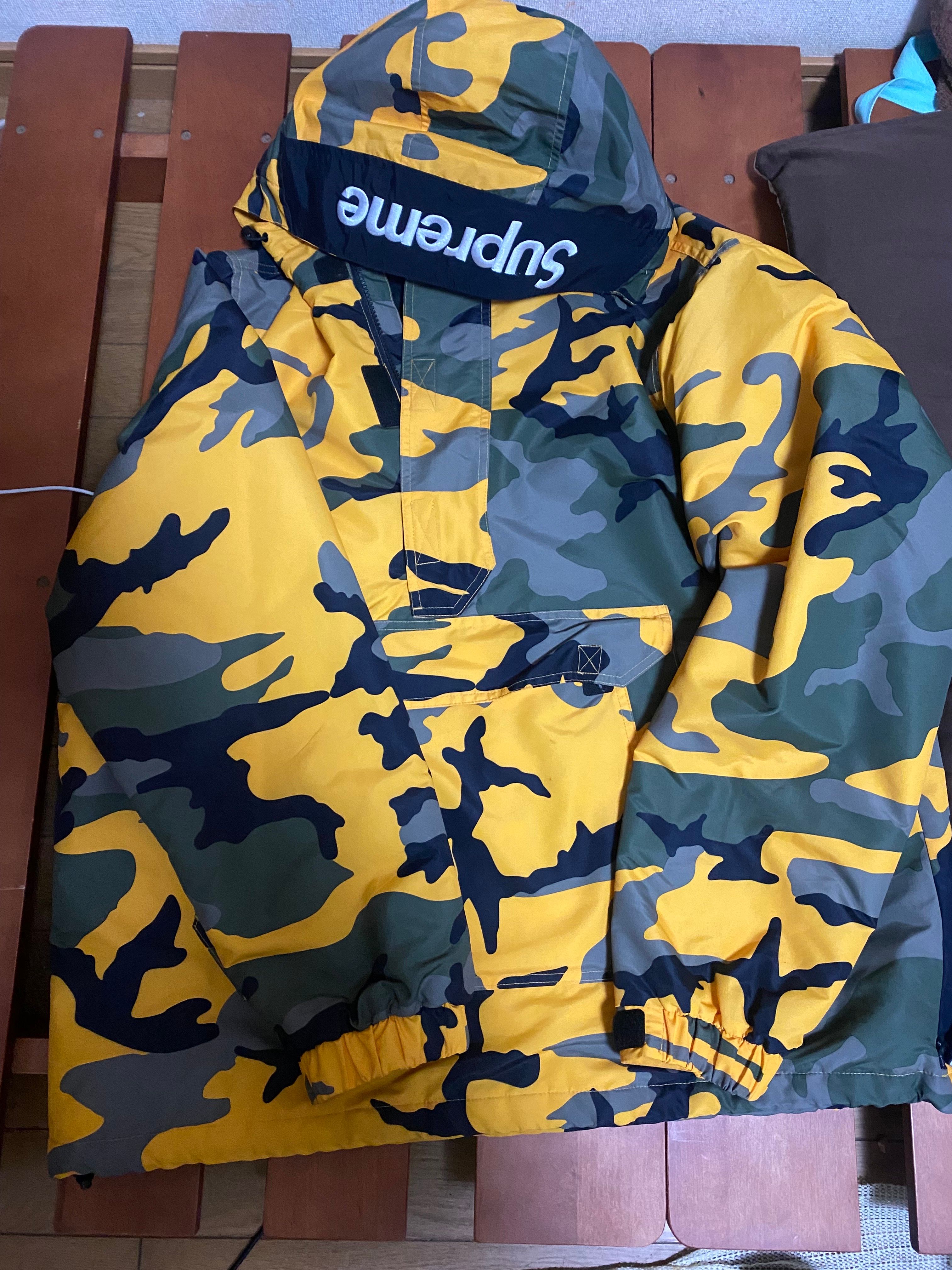 Supreme Hooded Logo Half Zip Pullover 