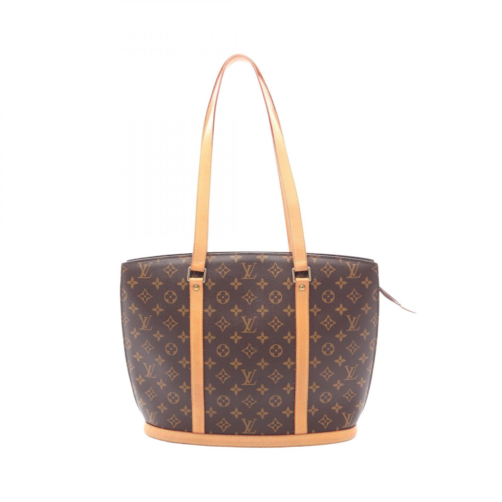 ルイ・ヴィトン LOUIS VUITTON バビロン ショルダーバッグ バッグ PVCコーティングキャンバス レザー モノグラム レディース ブラウン系 M51102 【中古】