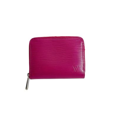 Louis Vuitton Epi Zippy Coin Purse "Cassis"