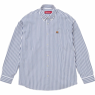 Supreme Stripe Shirt "White"