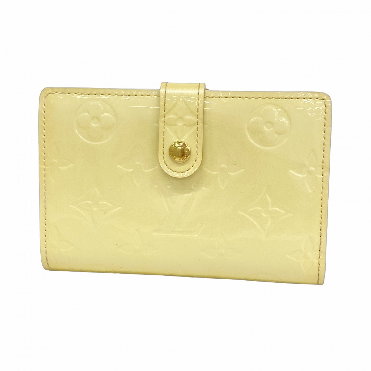 ★SALE【6cd4342-k】ルイヴィトン 財布 ヴェルニ ポルトモネヴィエネノワ M91363 ペルル【中古】レディース