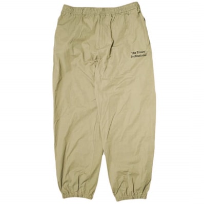 THE ENNOY PROFESSIONAL ザ エンノイ プロフェッショナル 24AW 日本製 CPN Track Pants シャカテック トラックパンツ AW24BRENPT04LP XL BEIGE シャカシャカ ナイロン イージーパンツ ボトムス