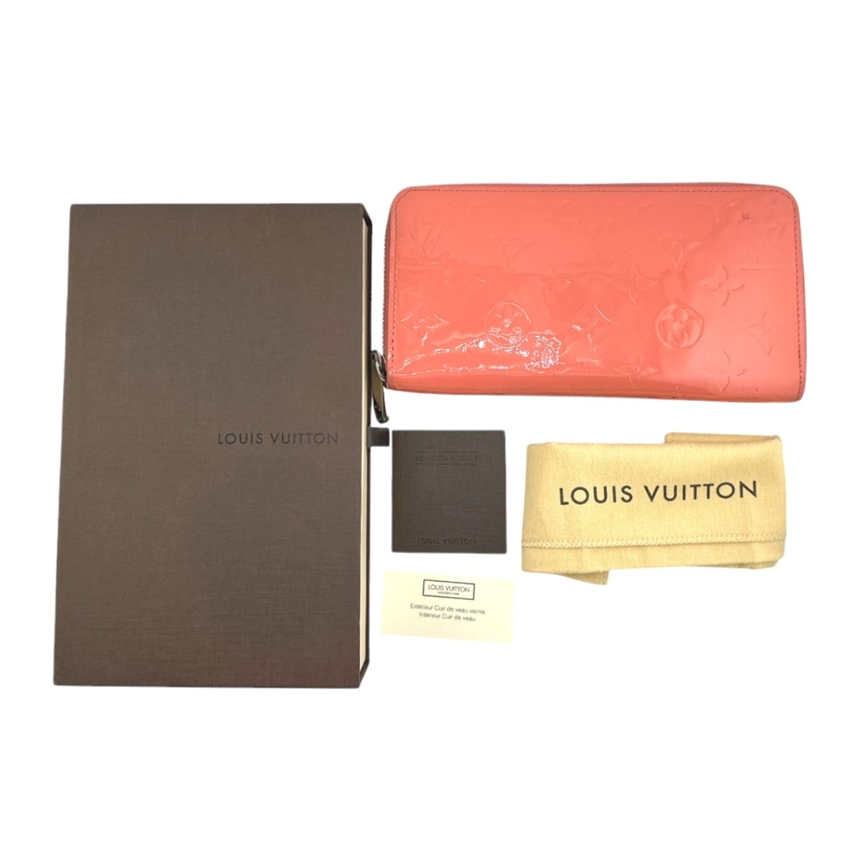 ルイヴィトン LOUIS VUITTON ジッピーウォレット M93202 ヴェルニ 長財布