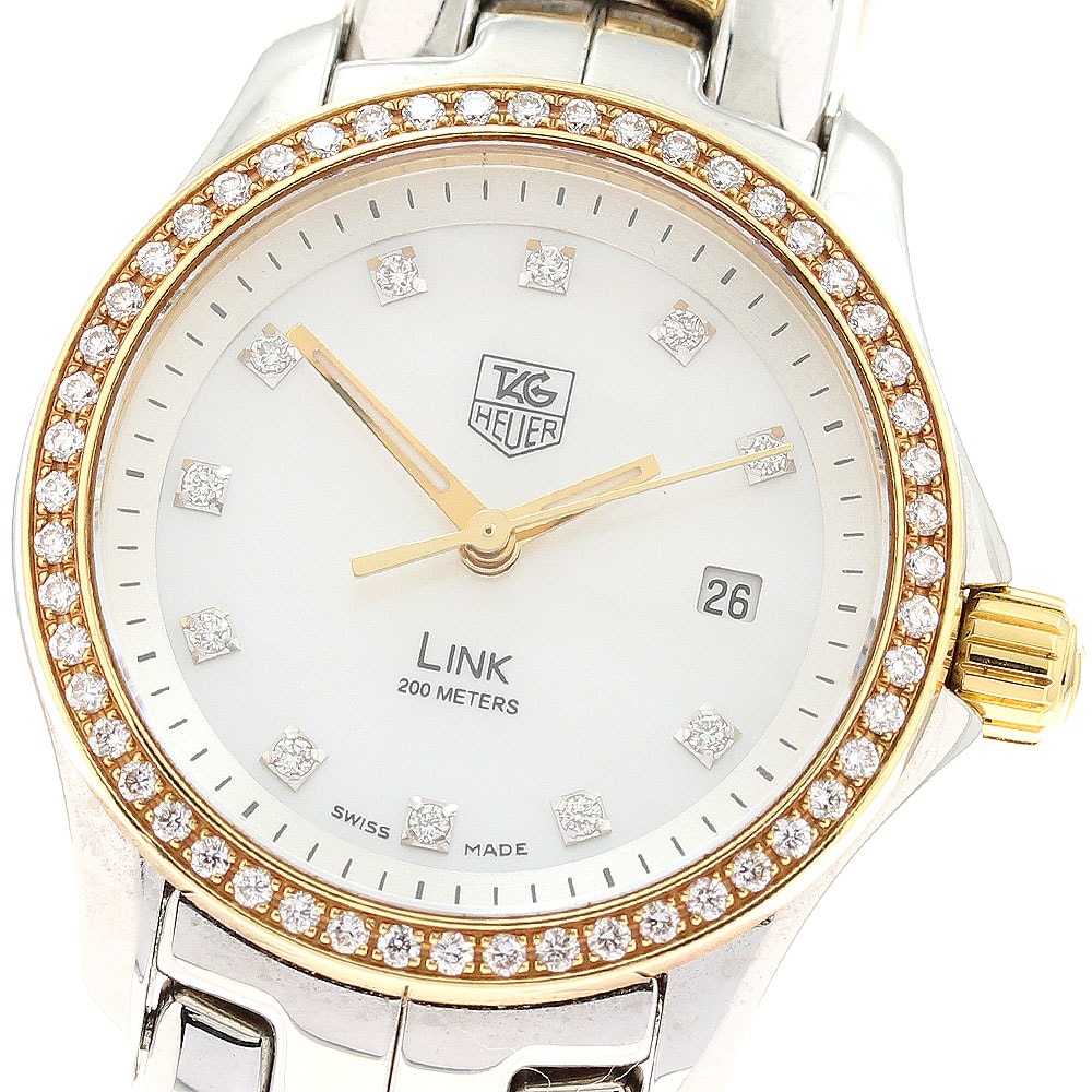 ☆良品 タグホイヤー リンク WJF1354.BB0581 レディース 【中古】