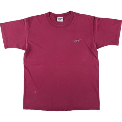 古着 90年代 リーボック Reebok ワンポイントロゴTシャツ USA製 メンズL相当 ヴィンテージ/eaa557923