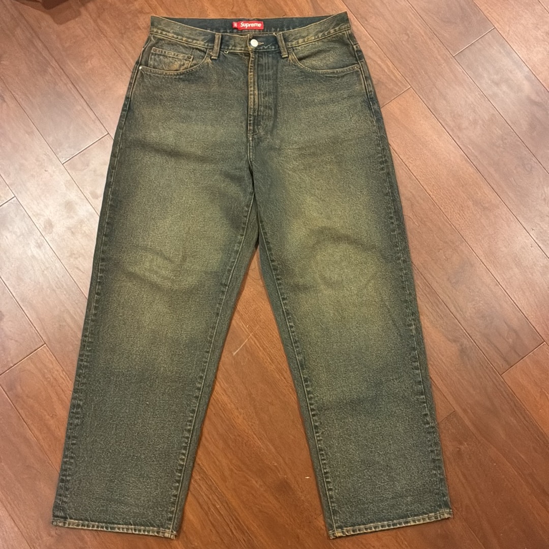 Supreme Baggy Jean "Dirty Indigo"