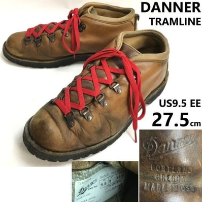 USA製★ダナー/DANNER★TRAMLINE 54302/トラムライン/マウンテンブーツ【9.5EE/27.5茶】トレッキングシューズ/Leather/Boots/shoes◆bZ-208