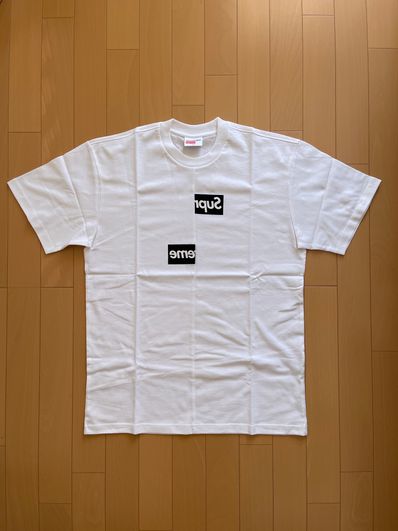 Supreme / Comme des Garçons SHIRT® Split Box Logo Tee "White"