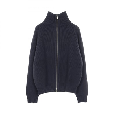 エルメス HERMES ドライバーズ ニット 衣料品 トップス カシミヤ メンズ ネイビー系 【中古】