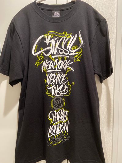 Stussy Born x Raised Handstyles Tee "Black"