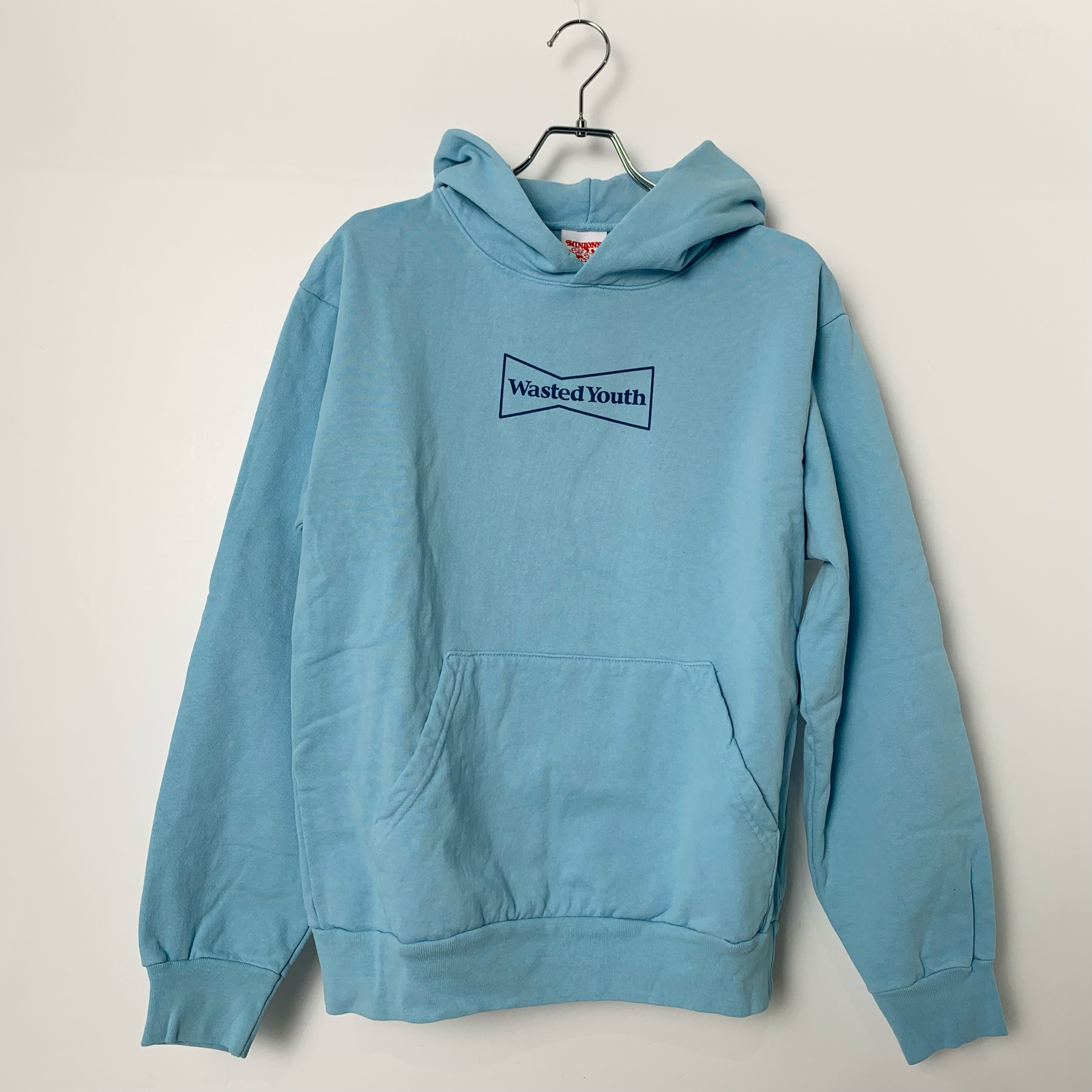 Wasted Youth x MINIONS HOODIE "Light Blue" / VERDY